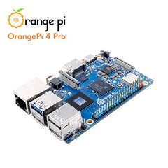 Orange Pi 4 Pro 6GB LPDDR5 8 Core 64 Bit Single Board Computer, 3TOPS AI NPU Allwinner A733 WiFi 6 & Bluetooth 5.4 Frequency 2.0GHz Mini PC Run Android, Linux, Orange Pi OS