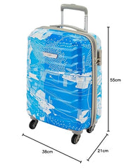 Skybags Trooper Set of 3 (S+M+L) Printed Hard Case Trolley Bags, Green