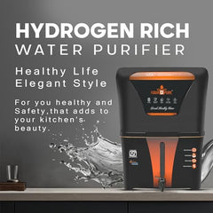 AQUA D PURE 4 in 1 Zinc + Copper + Alkaline Ro Water Purifier With Inbuilt TDS Adjuster, RO, UV, UF and Auto Shut Off Function, 12L, 10 Stage Purification Method, Black