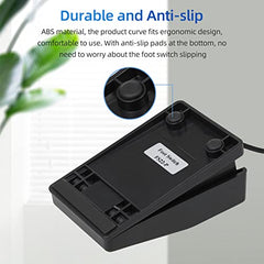HUYAN FS22-P USB Single Foot Switch Multifunctional Customized Foot Pedal Photoelectric Switch for Image Acquisition Music Game Control
