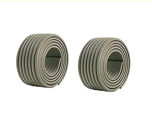 SYGA Set of 2 Grey Baby Lining Strip Edge Guard Cushion Corner Cover Tape Infant Bump Protector