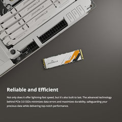 Timetec 512GB SSD NVMe PCIe Gen3x4 8Gb/s M.2 2280 3D NAND QLC High Performance SLC Cache Read Speed Up to 1,900MB/s Internal Solid State Drive for PC Laptop and Desktop (512GB)