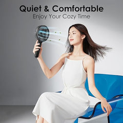 Gesto Portable Fan Rechargeable – USB Charging Hand Fan with 1200mAh Battery & 3 Speed Modes | Mini Fan, Small Fan, Handheld Fan – Ideal for Travel, Makeup, Kitchen | Women’s Personal Pankhaa - Pink