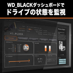 Western Digital Internal SSD 4TB WD Black SN7100 (Read Up to 7,250MB/sec) M.2-2280 NVMe WDS400T4X0E-EC