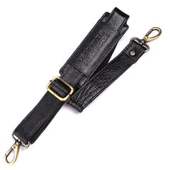 HAMMONDS FLYCATCHER Genuine Leather Bag Strap – Adjustable Shoulder Replacement for Stylish Bags - Matching Stitch - Brown