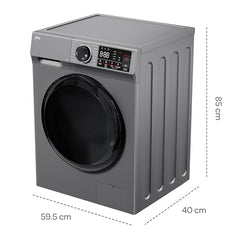 Godrej 9 Kg 5 Star with 5 Years Comprehensive Warranty, Steam Wash, Digi Inverter Motor, 1400 RPM Spin Motor, Fully Automatic Front Load Washing Machine (WFEON ZUS 9014 5.0 IDCRM GLWH, Glacial White)