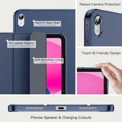 JETech Case for iPad (A16) 11th/10th Gen, Navy Blue