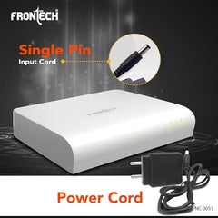 FRONTECH 8 Port Gigabit Ethernet Switch | 10/100/1000Mbps | Plug & Play LAN Hub for Router, Computer, Gaming Console, Printer & IP Camera | Wall Mountable | Hi-Speed Network Switch (NC-0052)