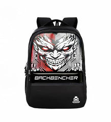 HACKER Laptop Backpack for Men & Women | Stylish Spider Printed Backpack | Durable School, College & Office Bag | Spacious Travel Backpack with Padded Laptop Compartment & Adjustable Straps