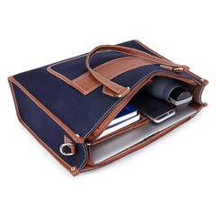 Womanix Laptop Tote Bag,14 inch Laptop Bag, Shoulder Bags With Back Trolley Strap, Casual Briefcase, Handbag for Travel, Office, College,Work