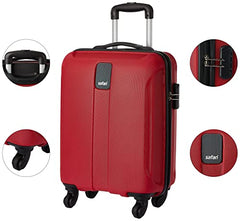 Safari Thorium Neo 8 Wheels Spinner Set of 3 Trolley Bags, Hard Case Polycarbonate, 360° Wheeling Carry on & Check-in Luggage for Men & Women, Suitcase for Travel, Trolley Bags for Travel, Dusk Green