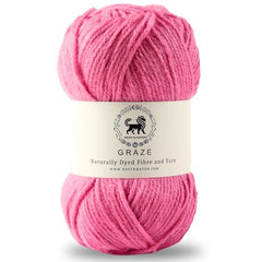 Nestnhaven Acrowools Graze Hand Knitting and Crochet Yarn. Pack of 1 Ball - 100gms. Shade no - NNHG001 (Berry Purple)