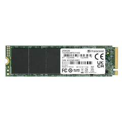 Transcend 128GB SSD NVMe PCIe Gen3 x4 110S, Solid State Drive, M.2 2280, Sequential Read/Write up to 1,500/550 MB/s - TS128GMTE110S