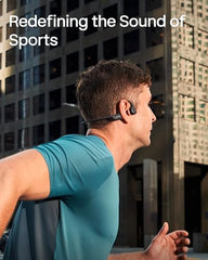 SHOKZ OpenRun Pro 2 Bone Conduction Sports Headphones, Black