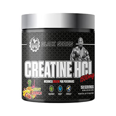 Dexter Jackson Black Series Creatine HCL | Blue Raspberry Flavor | 150 Servings, 300g | Premium Muscle Strength and Endurance Supplement