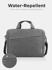 Lenovo Casual Laptop Briefcase T210 (Toploader) 39.62 cm (15.6-inch) Water Repellent Black, Sleek Design, Lightweight, Office Use, Black