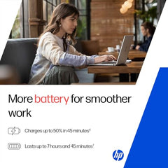 HP 15 (i5 14th Gen), Intel Core 5-120U, 16GB RAM, 512GB SSD, FHD, Anti-Glare, 15.6''/39.6cm, Win11, M365 Basic(1yr), Office24, Silver,1.59kg, fd0664TU, FHD Camera w/Shutter, Backlit Laptop