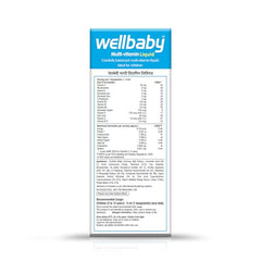 Wellbaby Multivitamin Liquid for Baby (Pack of 3)