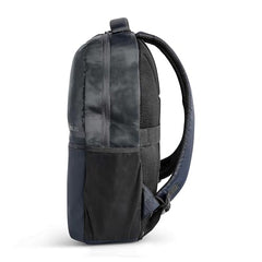 ASUS AP1600 Midnight Blue Laptop Backpack for 16-inch Laptops, 18L Capacity, with Dual Mesh Pockets, Reflective Logo, Quick Access Front Pockets, and Luggage Strap for Travel, 0.54 Kg