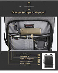 Arctic Hunter Travel Backpack 180° Opening Clothing Pocket 17-inch Laptop Compartment 41L Expandable Design 3 in 1 Convertable Bag Water-resistant Multiple Pockets USB Charging Port