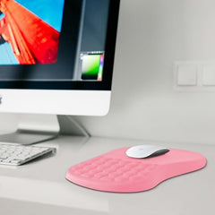 EooCoo Mouse Pad for PC, Mouse Pad Wrist Support, Mousepad Large, Black
