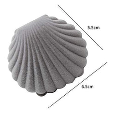 SYGA Sea Shell Shape Jewelry Box for Earring Ring Necklace Display Storage Organizer Gift(Blue)