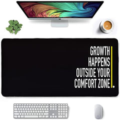 Seagull flight of fashion Large Extended Mouse Pad XXL with Non-Slip Rubber Base, Stitched Edge Mouse Mat for Laptop, Computer & Desk - 60 x 30 x 0.2 cm - World Map