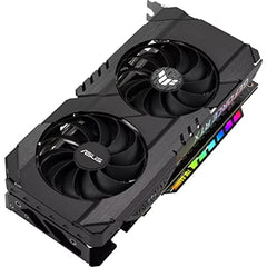 ASUS Dual NVIDIA Geforce RTX 3050 6GB OC Edition Gaming Graphics Card-pci_e_x16 4.0, 6GB GDDR6 Memory, HDMI 2.1, Displayport 1.4A, 2-Slot Design, Axial-Tech Fan Design, 0Db Technology, Steel Bracket