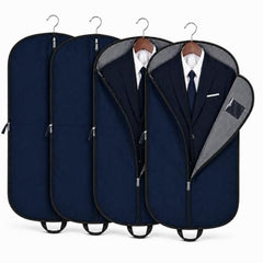 RAAHII 2 piece suit cover, Blazer cover, coat covers with zip for wardrobe storage of suit, jacket, garments, sweaters, saree, pant organizer (hanger not included)