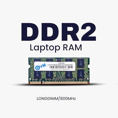 EVM 2GB DDR2 Desktop RAM Memory | 800MHz | PC2-6400 | Long-DIMM | 240-Pin | CL5 | 1.8V Low Voltage | Single Channel | Intel & AMD Compatible | Stable Performance | 10 Year Warranty (EVMT2G8000U86P)