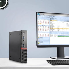 ππ²π»πΌππΌThinkCentreTiny M700 PC Combo | 19" FHD | ππ‘π§ππi5 6th Gen |8GB RAM/256GB SSD | Win 11 Pro, WiFi, MS Office | HD Graphics | USB, LAN, HDMI/VGA/DVI | A+ Condition | Pre-Owned & Tested