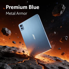 Acer Iconia Tab11 | 11.45" | 2.2K IPS Display, 450 Nit | Quad Speakers | 8GB + 128GB (Expandable) | Wi-Fi + (Calling) | Fingerprint Reader| Slim Metal Body| Blue