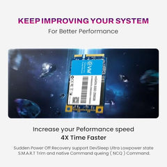 EVM 1TB mSATA Internal SSD | 3D NAND Storage | Up to 520MB/s Read 320MB/s Write | Laptop Ultrabook Upgrade | 5 Year Warranty (EVMMS/1TB)