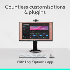Logitech MX Master 4, Ergonomic Wireless Mouse with Advanced Performance Haptic Feedback, Ultra-Fast Scrolling, USB-C Charging, Bluetooth, Windows, MacOS - Graphite