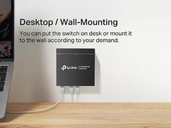 TP-Link TL-SG105S-M2 | 5-Port 2.5G Multi-Gigabit Unmanaged Network Switch, Ethernet Splitter | 2.5G Bandwidth | Plug & Play | Desktop/Wall-Mount | Fanless Metal Design | Limited Lifetime Protection