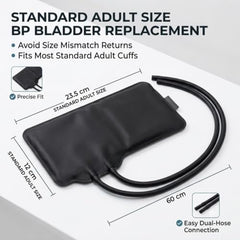 Rossify® BP Bladder Replacement for Mercury Blood Pressure Machine – Durable & Reliable Spare Part Designed for Precise BP Readings, Superior Accuracy, Easy Compatibility, and Long-Lasting Performance