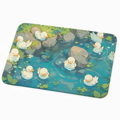 ESSENSI Mouse Pad for Laptop & Desktop | 9x7 Inch Anti-Fray Stitched Edges | Non-Slip Rubber Base | Desk Setup Accessory for Students, Gamers & Professionals (Big Things)