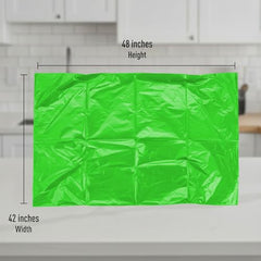 Amazon Brand - Presto! Garbage Bags | XXXL | 30 Count | 10 Bags x 3 Rolls | 42 x 48 In | For Dry & Wet Waste | Black