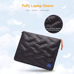 House of Quirk Laptop Sleeve Bag 13-14 Inch | Fashion Waterproof Soft Laptop Sleeve Case for Women & Girls | Lightweight Protective Computer Bag for Office, School & Travel (Purple)