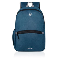 Spenz Saffron Mini Laptop Casual Backpack for Office School & College | Bag for Men & Women(Grey)