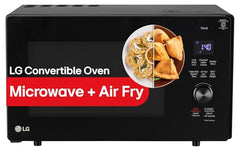 LG 28 L Charcoal Convection Healthy Microwave Oven with 301 Auto Cook Menu (MJ2887BIUM, Black, Healthy Heart Recipes, Diet Fry, 360° Motorised Rotisserie & 10 Years of warranty on Charcoal Heater)