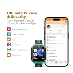 imoo Watch Phone Z1, 4G Smart Watch for Kids with Real-Time HD Video & Phone Call, Smart Watch for Girls with Real-Time GPS Location, Smartwatch for Boys with IPX8 Water Resistance (Pink)