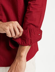 Amazon Brand - Symbol Men's Pack of 2 Cotton Casual Shirt| Regular Fit | Plain | Full Sleeve | Available in Plus Sizes