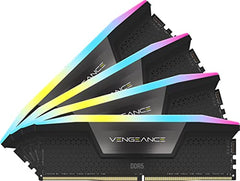 CORSAIR Vengeance RGB DDR5 RAM 32GB (2x16GB) 6400MHz CL36 Intel XMP iCUE Compatible Computer Memory - White (CMH32GX5M2B6400C36W)