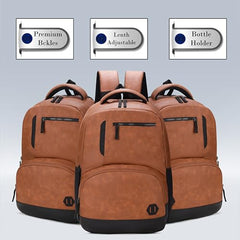 30L Water Restant Office Laptop Bag/Backpack for Men/Women/(Black) (BLACK)