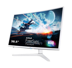 Acer XZ306CX 29.5 Inch Ultrawide 21:9 1500R Curve 2560 X 1080 Backlit LED LCD Monitor I 1 MS VRB I 200Hz Refresh I HDR 400 I DCI-P3 93% I AMD FreeSync I 2xHDMI 1xDP I Stereo Speakers I Eye Care, White