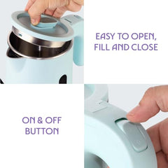 Borosil 800 ml Eva Cool Touch Stainless Steel Electric Kettle