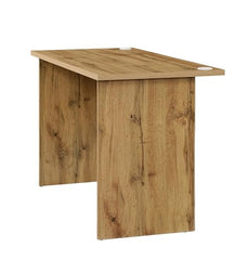 DeckUp Anya Engineered Wood Study Table and Office Desk (Wotan Oak, Matte Finish)