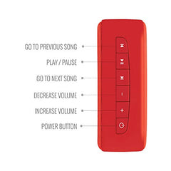 Saregama Carvaan Mini 2.0 Marathi (Sadabahar Gaani) - Music Player with Bluetooth/FM/AM/AUX (Sunset Red)