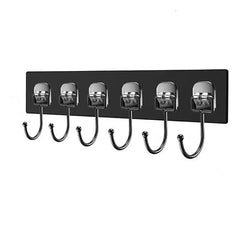 Shivstor 15 Pack Self Adhesive WallHook Heavy DutyHook for Hanging Without Drilling Transparent Nail Free StickyHook Strong Wall Hanger Set of 15 FlowerHook for Kitchen Bathroom Home Storage